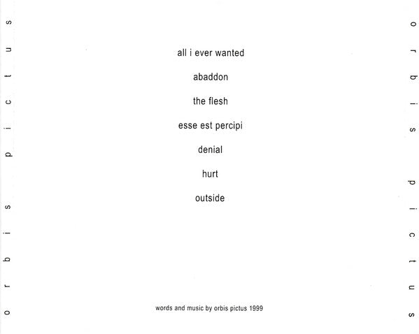 Orbis Pictus : Orbis Pictus (CD)