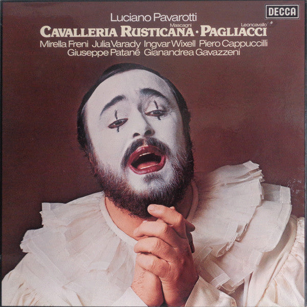 Pietro Mascagni, Ruggiero Leoncavallo - Luciano Pavarotti, Mirella Freni, Iulia Várady, Ingvar Wixell, Piero Cappuccilli, Giuseppe Patanè, Gianandrea Gavazzeni : Cavalleria Rusticana / Pagliacci (3xLP + Box)