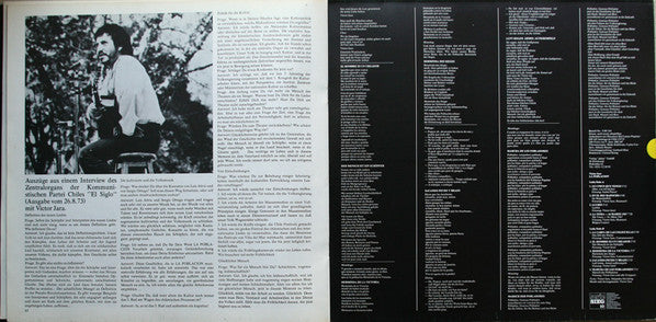 Victor Jara : La Poblacion (LP, Album, Gat)