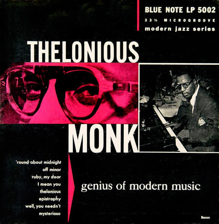 Thelonious Monk : Genius Of Modern Music (10", Comp, Mono, Ltd, RE)