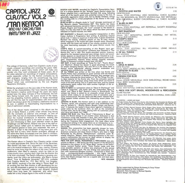 Stan Kenton And His Orchestra : Artistry In Jazz (LP, Comp, RE)