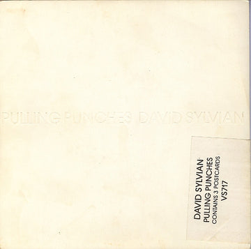 David Sylvian : Pulling Punches (7", Single)