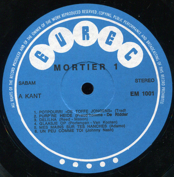 Mortierorgel : Mortier 1 (LP)