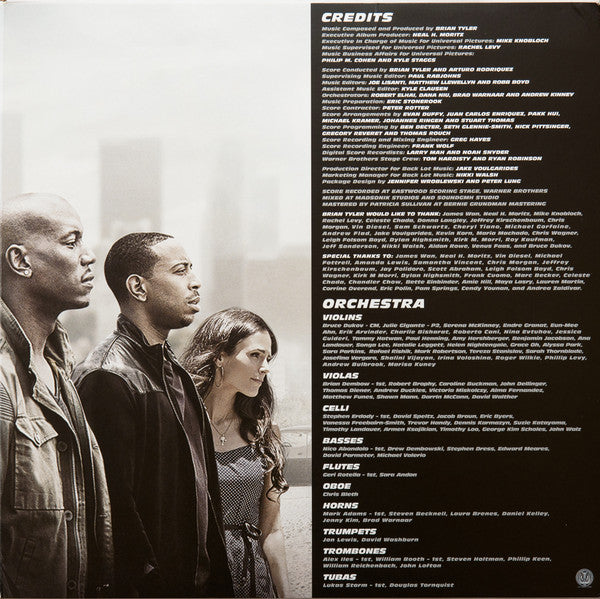 Brian Tyler : Furious 7 (Original Motion Picture Score) (LP, Red + LP, Blu + Album, Ltd, Num)