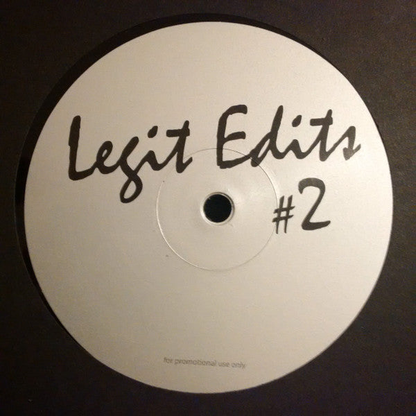 Soulphiction : Legit Edits #2 (12", Unofficial)
