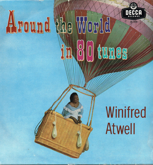 Winifred Atwell : Around The World In 80 Tunes (LP, Mono)