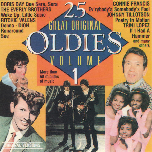 Various : 25 Great Original Oldies Volume 1 (CD, Comp)