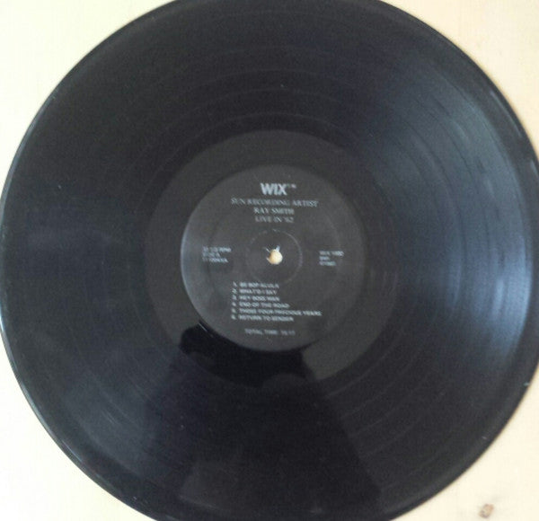Ray Smith : Live In '62 (LP, Album)