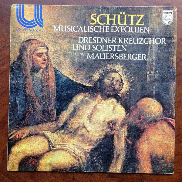 Heinrich Schütz / Dresdner Kreuzchor, Rudolf Mauersberger : Musicalische Exequien  (LP)