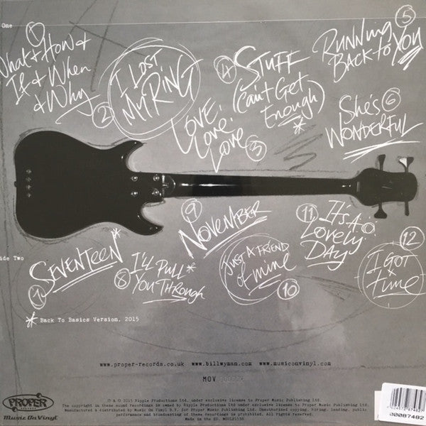 Bill Wyman : Back To Basics (LP, Album, Ltd, Num, Red)