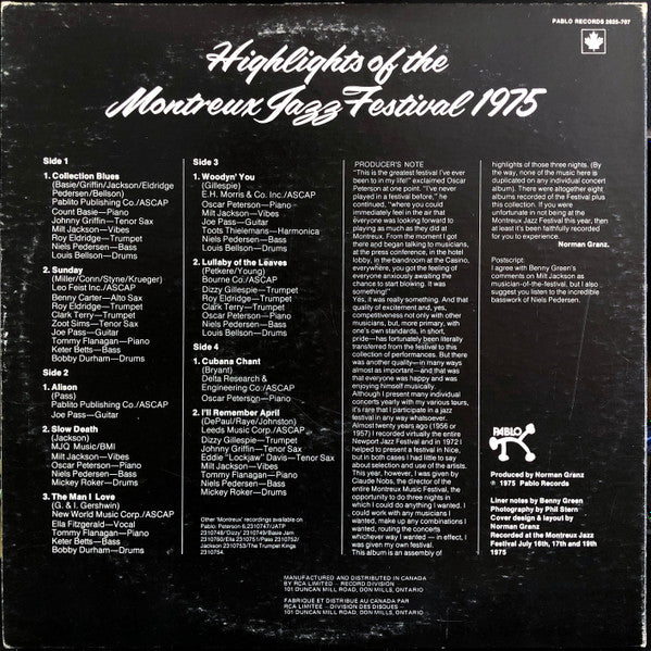 Various : The Montreux Collection (2xLP, Comp)