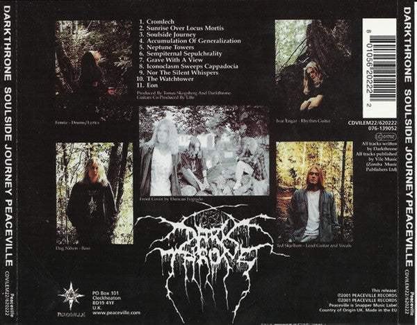 Darkthrone : Soulside Journey (CD, Album, RE, Sli)