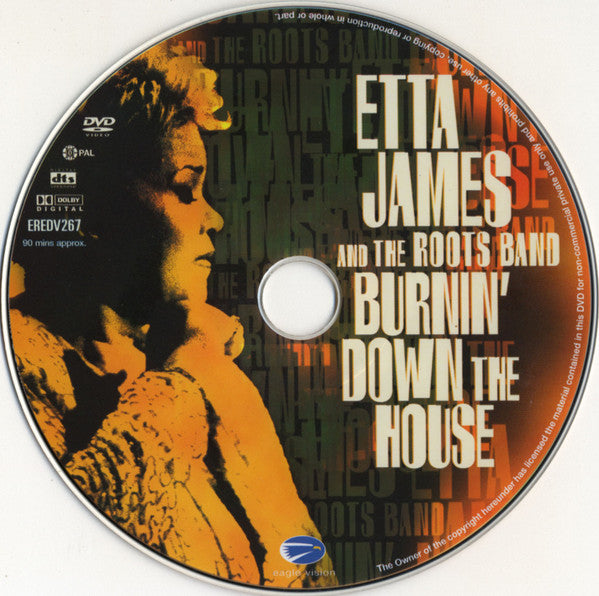 Etta James & The Roots Band (2) : Burnin' Down The House (DVD-V, PAL)
