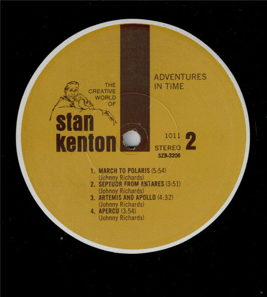 Stan Kenton : Adventures In Time (LP, Album, RE)
