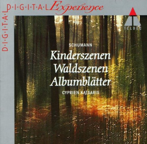 Cyprien Katsaris, Robert Schumann : Kinderszenen - Waldszenen - Albumblätter  (CD, RE)