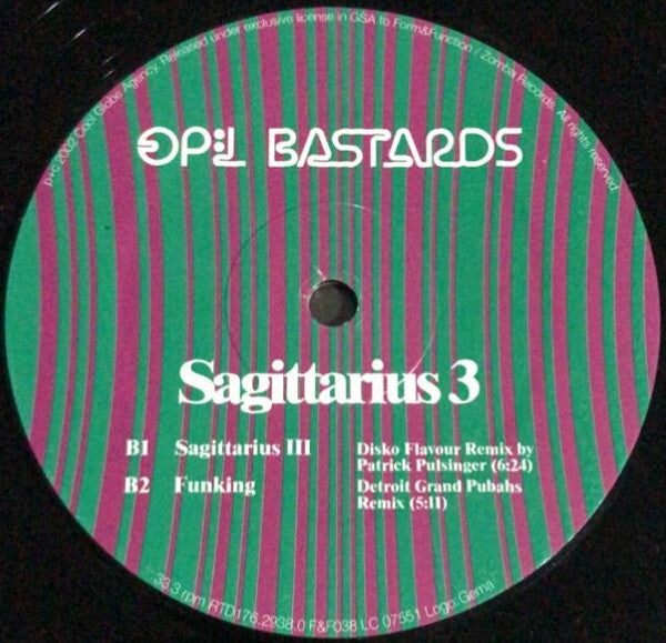 Op:l Bastards : Sagittarius 3 (12")