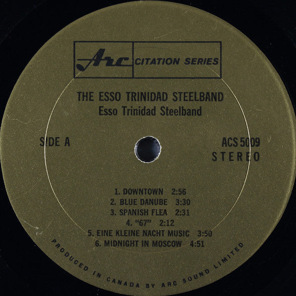The Esso Trinidad Steel Band : On Tour (LP)