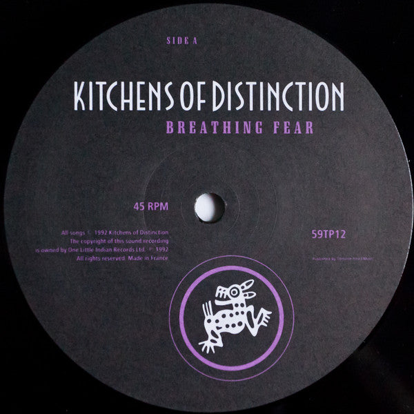 Kitchens Of Distinction : Breathing Fear (12", Single)