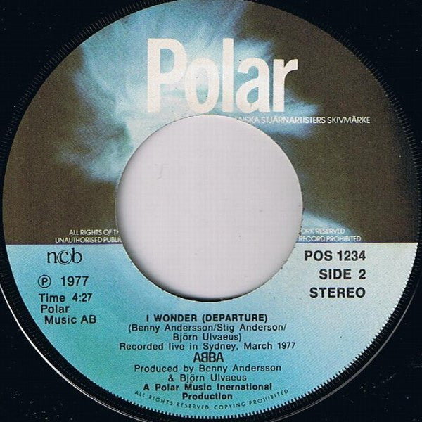 ABBA : The Name Of The Game / I Wonder (Departure) (7", Single, Lar)
