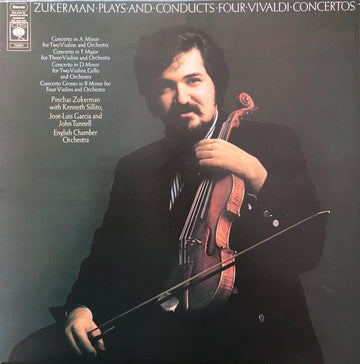 Pinchas Zukerman : Zukerman Plays And Conducts Four Vivaldi Concertos (LP)