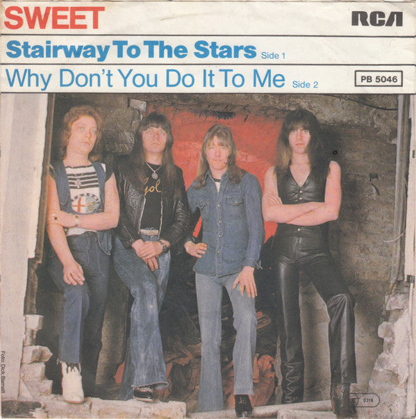 The Sweet : Stairway To The Stars (7", Single)