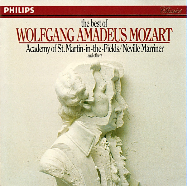 Wolfgang Amadeus Mozart, The Academy Of St. Martin-in-the-Fields / Sir Neville Marriner : The Best Of Wolfgang Amadeus Mozart (CD, Comp)