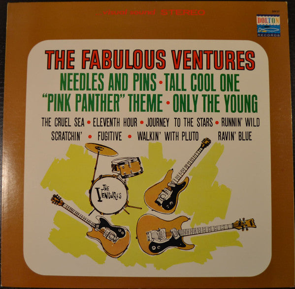 The Ventures : The Fabulous Ventures (LP, Album, RE)