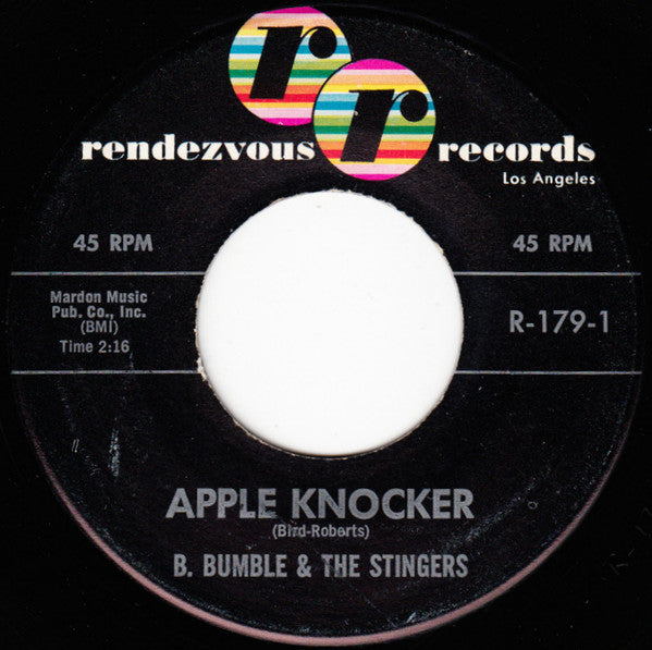 B. Bumble & The Stingers : Apple Knocker (7", Single)