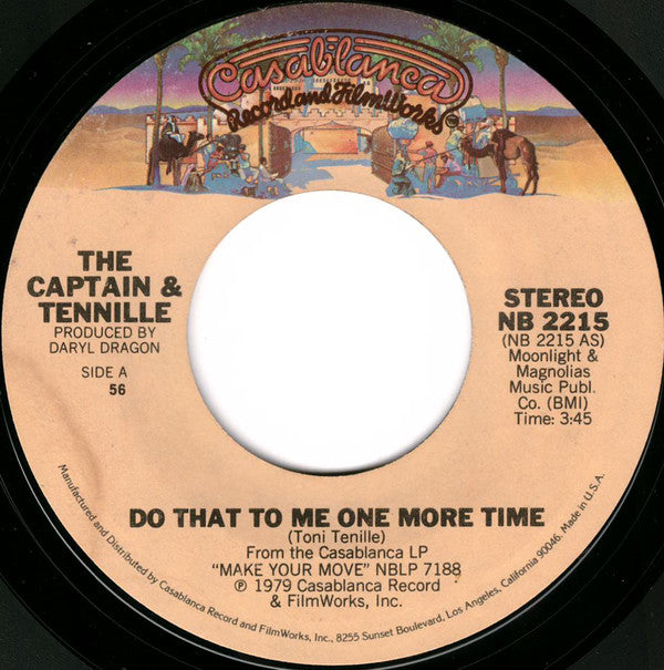 Captain And Tennille : Do That To Me One More Time (7", Single, 56 )