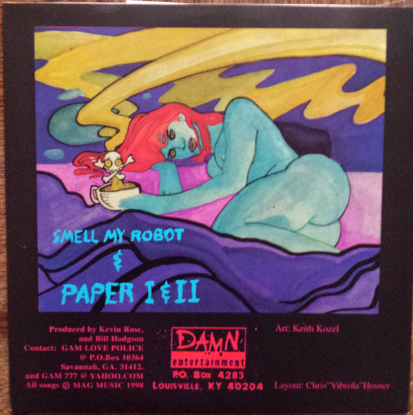 GAM (10) : Smell My Robot (7", Single)