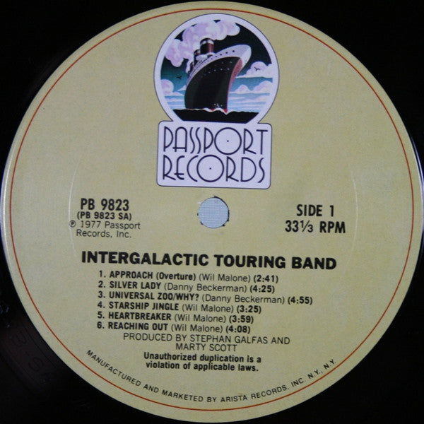Intergalactic Touring Band : Intergalactic Touring Band (LP, Album)