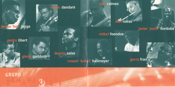Grupo Zamanakitoki : Kaya Grandi (CD, Album)