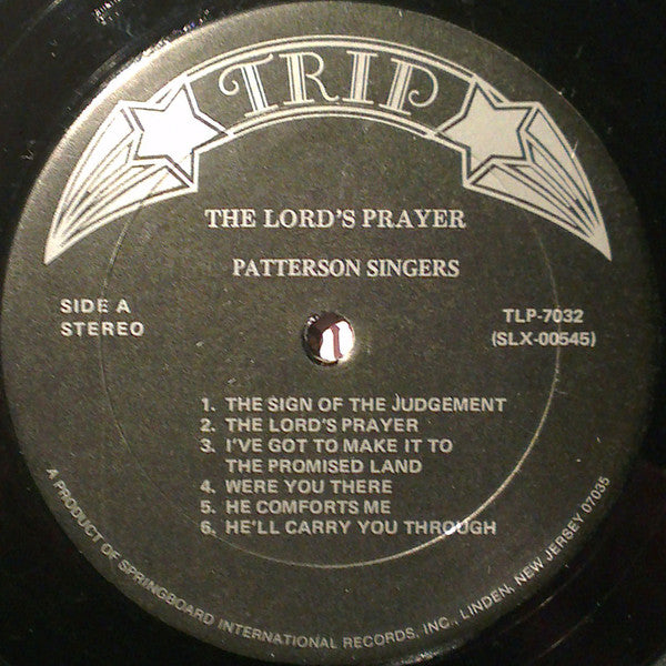 Patterson Singers : The Lord's Prayer (LP)