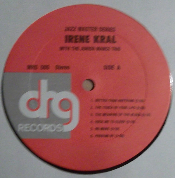 Irene Kral With Junior Mance Trio : Better Than Anything (LP, Album, RE)