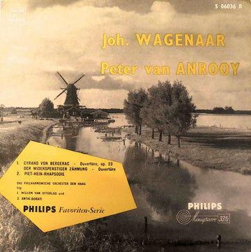 Residentie Orkest : Johan Wagenaar / Peter van Anrooy (10", Album, Min)