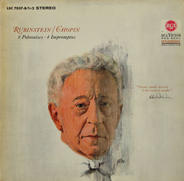 Rubinstein* - Chopin* : 8 Polonaises • 4 Impromptus (2xLP, RE)
