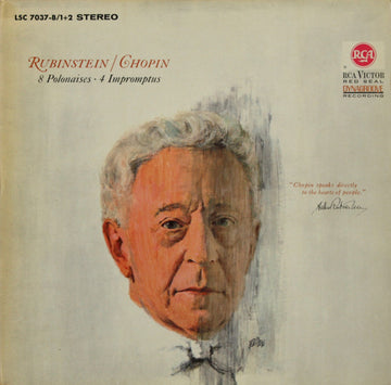 Rubinstein* - Chopin* : 8 Polonaises • 4 Impromptus (2xLP, RE)