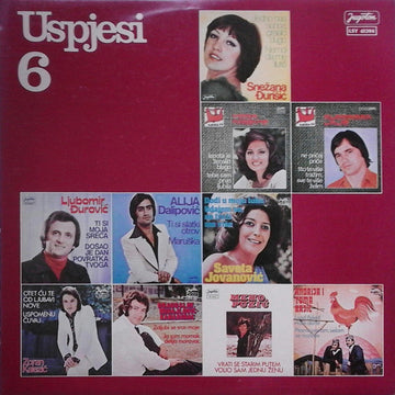 Various : Uspjesi 6 (LP, Comp)