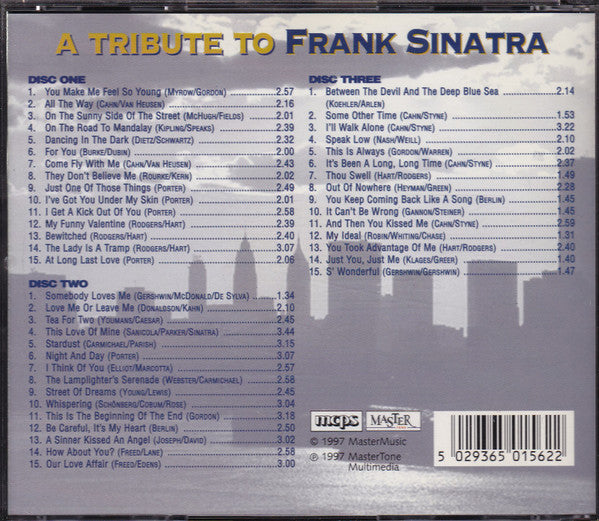 Frank Sinatra : A Tribute To Frank Sinatra (3xCD, Comp, RE, RM)