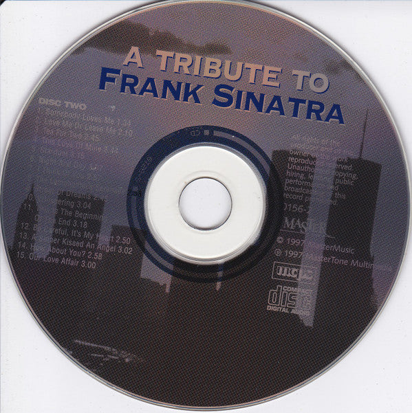 Frank Sinatra : A Tribute To Frank Sinatra (3xCD, Comp, RE, RM)