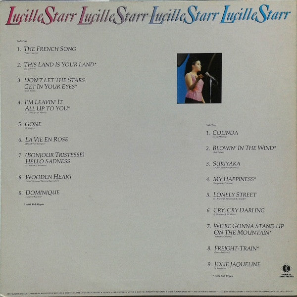Lucille Starr : Lucille Starr (LP, Comp)