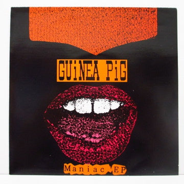 Guinea Pig (9) : Maniac Ep (7", EP, Red)