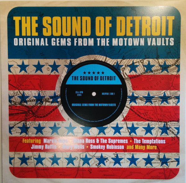 Various : The Sound Of Detroit (Original Gems From The Motown Vaults)  (LP, Comp)