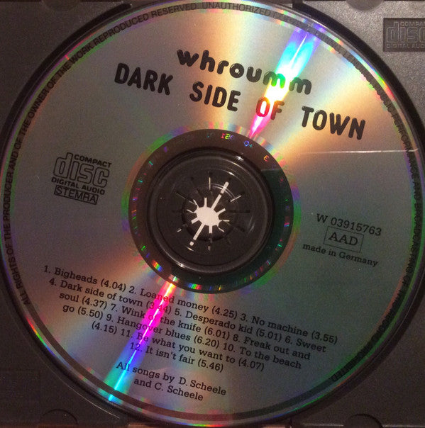 Whroumm : Dark Side Of Town (CD, Album)