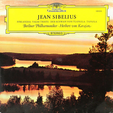 Jean Sibelius / Berliner Philharmoniker, Herbert von Karajan : Finlandia • Valse Triste • Der Schwan Von Tuonela • Tapiola (LP, RE)