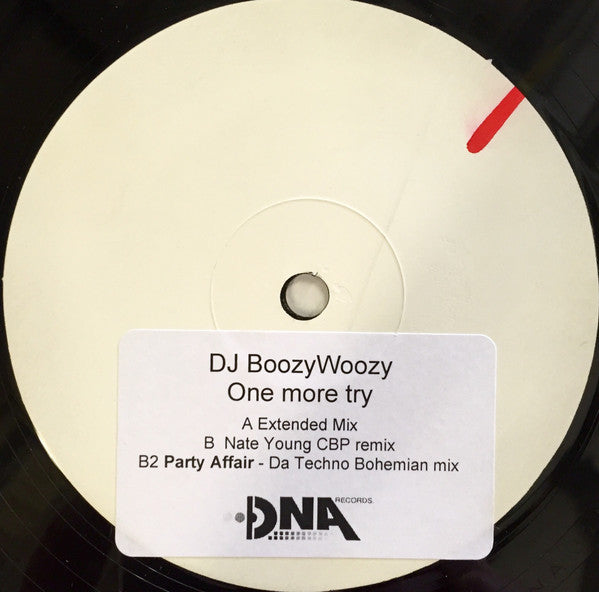 DJ BoozyWoozy : One More Try (12", W/Lbl, Sti)