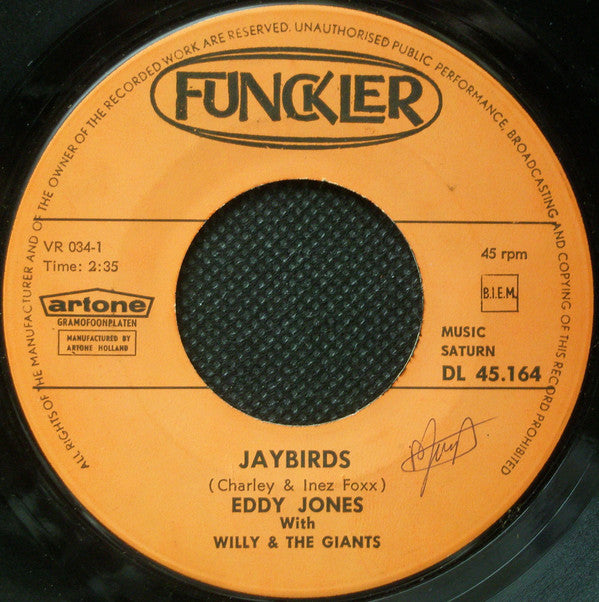 Eddy Jones : Jaybirds (7", Single)