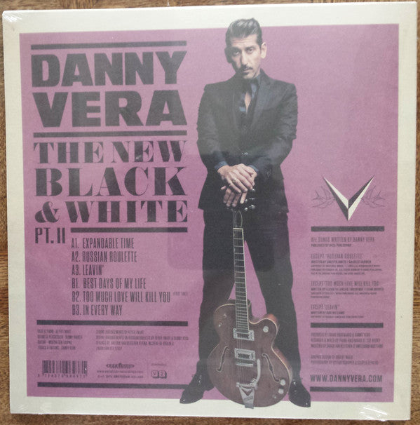 Danny Vera : The New Black And White PT. II (10", EP)