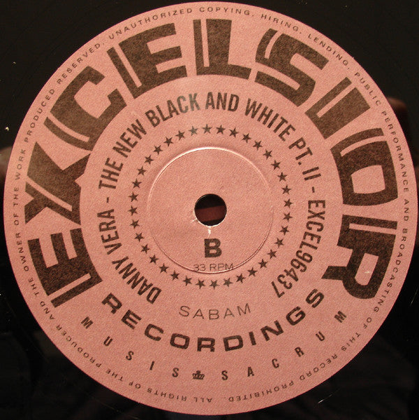 Danny Vera : The New Black And White PT. II (10", EP)