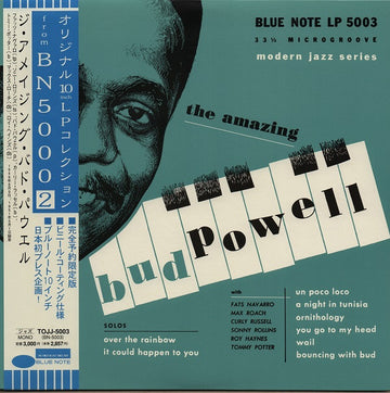 Bud Powell : The Amazing Bud Powell (10", Album, Mono, Ltd, RE)